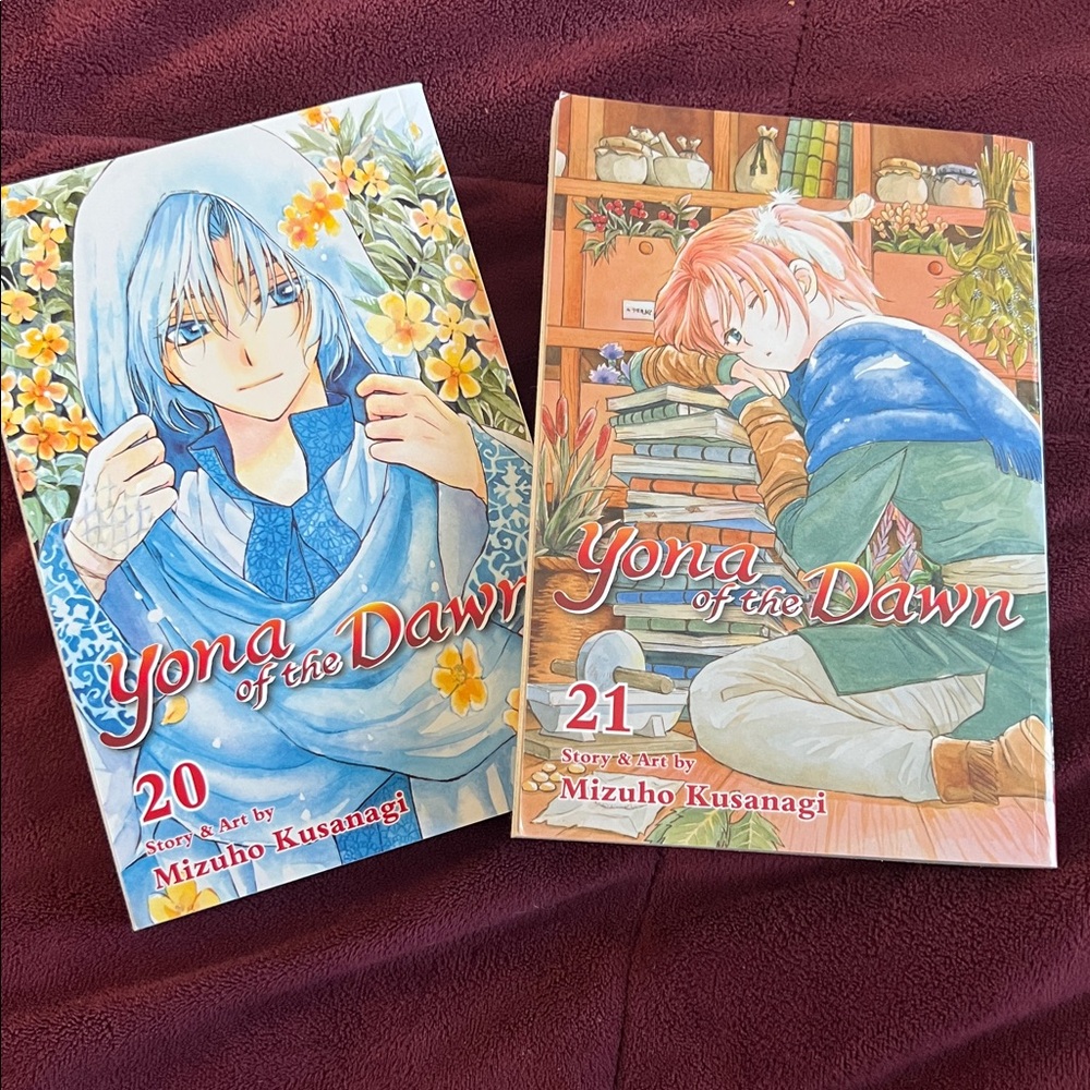Yona of the Dawn books volumes 20 & 21